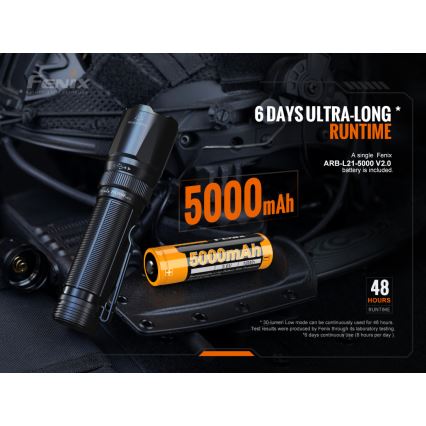 Fenix TK20RV20 - LED taktička punjiva lampa LED/USB IP68 3000 lm 48 h