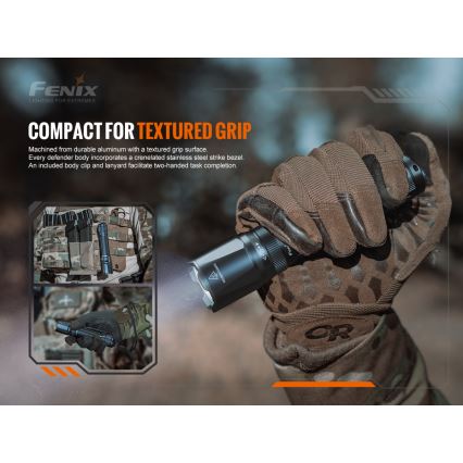 Fenix TK20RV20 - LED taktička punjiva lampa LED/USB IP68 3000 lm 48 h