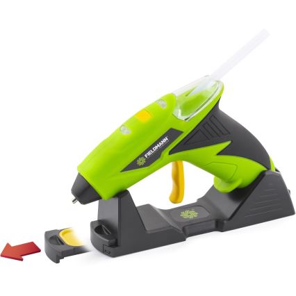 Fieldmann - AKU pištolj za vruće lepljenje 4V 1500 mAh zeleni