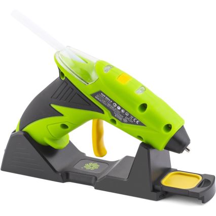 Fieldmann - AKU pištolj za vruće lepljenje 4V 1500 mAh zeleni