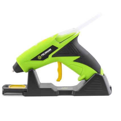 Fieldmann - AKU pištolj za vruće lepljenje 4V 1500 mAh zeleni