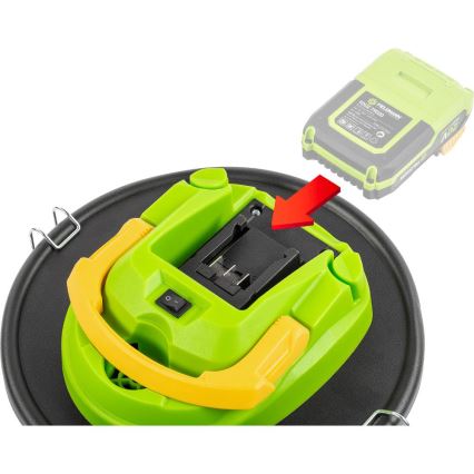 Fieldmann - Akumulatorski usisivač za pepeo 150W/20V