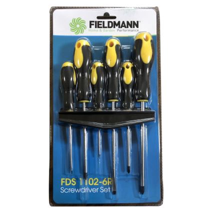 Fieldmann - Komplet odvijača sa držačem, 6 kom