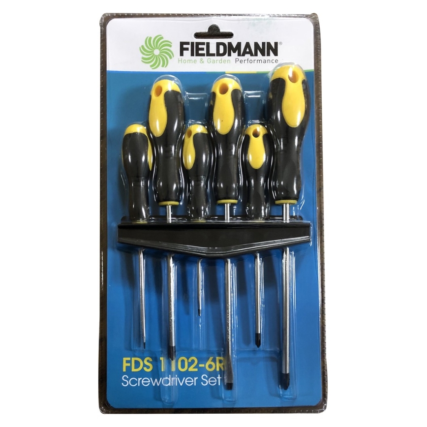 Fieldmann - Komplet odvijača sa držačem, 6 kom