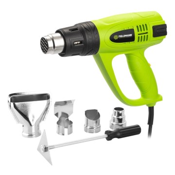 Fieldmann - Pištolj za vrući vazduh sa priborom 2000W/230V