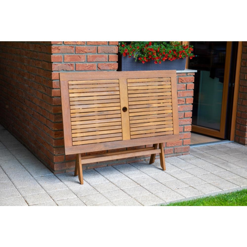 Fieldmann - Sklopivi baštenski sto 120x70 cm od akacije