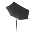 Fieldmann - Suncobran prečnika 3 m, crne boje