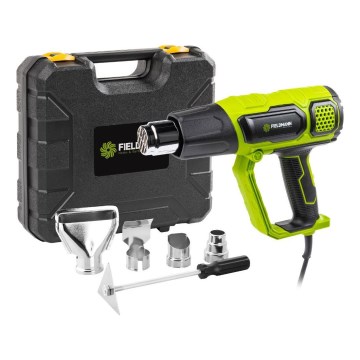Fieldmann - Toplotni pištolj sa priborom 2000W/230V