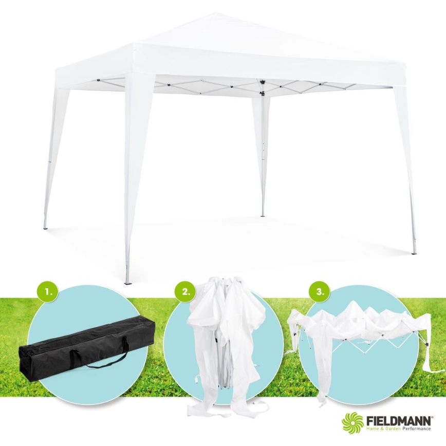 Fieldmann - Vrtni paviljon 3x3 m, beo