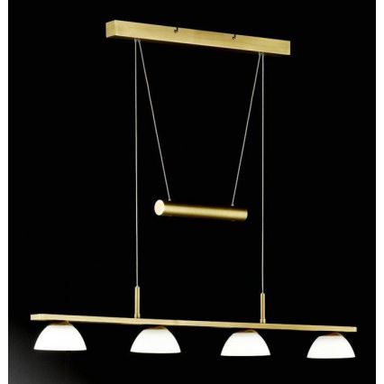 Fischer & Honsel 65054 - LED luster na sajli VIGO 4xLED/4W/230V