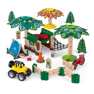 Fisher-Price - Dečji set za slaganje Wonder Makers Camping