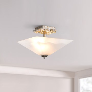 Flambeau - Plafonsko svetlo STAR 2xE27/40W/230V zlatna