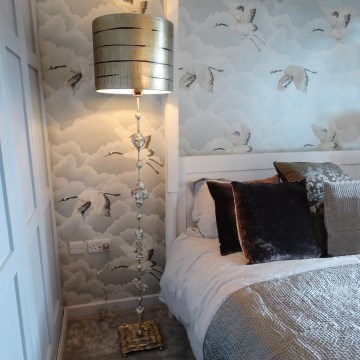 Flambeau - Podna lampa FRAGMENT 1xE27/60W/230V