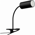 Fleksibilna lampa sa stezaljkom PUNTO 1xGU10/9W/230V crna