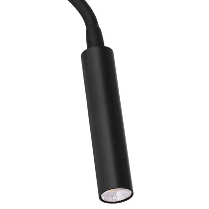 Fleksibilna lampica ARDEN 1xG9/8W/230V crna