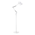 Fleksibilna podna lampa AURIQ 1xE27/60W/230V 184 cm bela