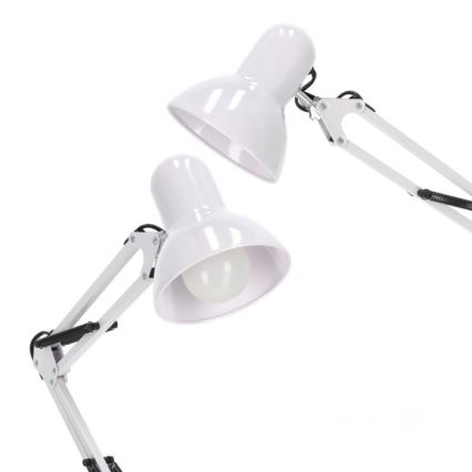 Fleksibilna podna lampa AURIQ 1xE27/60W/230V 184 cm bela