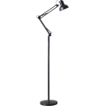 Fleksibilna podna lampa AURIQ 1xE27/60W/230V 184 cm crna
