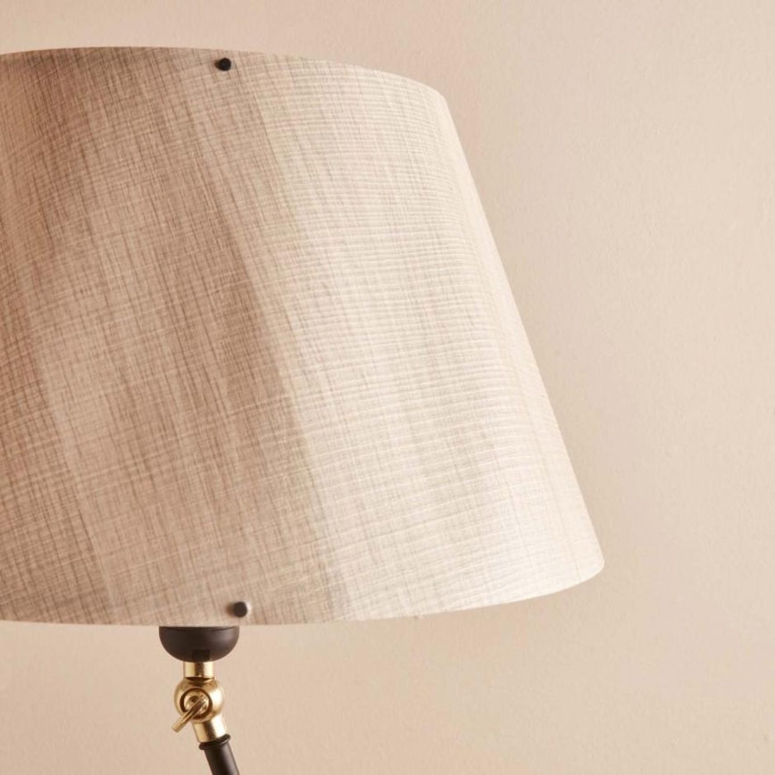 Fleksibilna podna lampa AYD 1xE27/40W/230V crna/bež