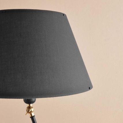 Fleksibilna podna lampa AYD 1xE27/40W/230V crna