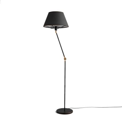 Fleksibilna podna lampa AYD 1xE27/40W/230V crna