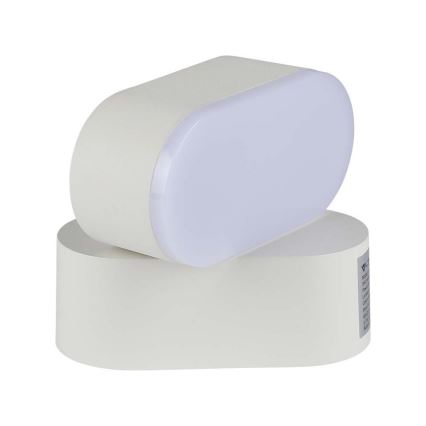 Fleksibilna spoljna LED zidna svetiljka LED/5W/230V 3000K IP65 bela