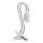 Fleksibilna stona lampa sa klipsom za uzgoj biljaka PLANTY 2xE27/30W/230V bela