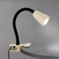 Fleksibilna stona lampa sa stezaljkom DOTTY 1xGU10/10W/230V bež/crna
