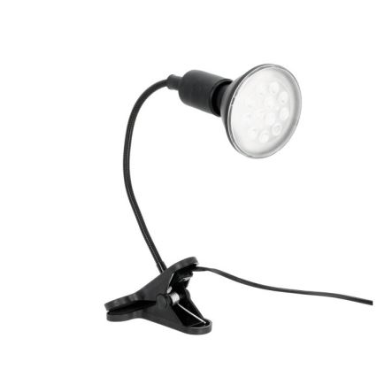 Fleksibilna stona lampa sa stezaljkom za gajenje biljaka PLANTY 1xE27/30W/230V crna