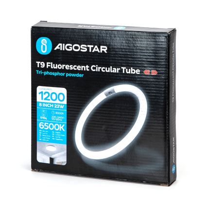 Fluorescentna cev T9 G10Q/22W/230V 6500K - Aigostar