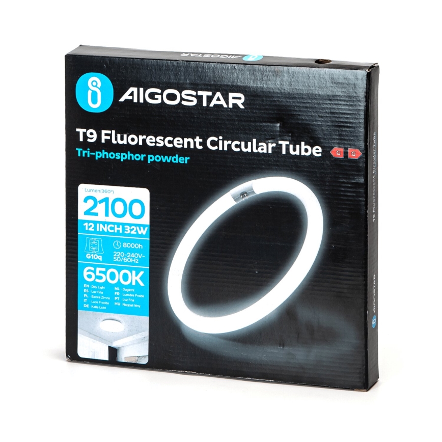 Fluorescentna cev T9 G10q/32W/230V 6500K - Aigostar