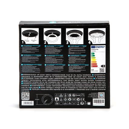 Fluorescentna cev T9 G24q-1/22W/230V 6500K - Aigostar