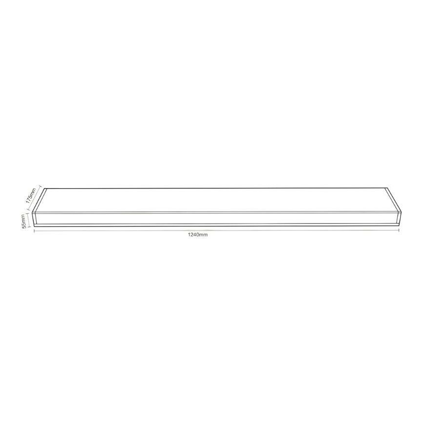 Fluorescentna svetiljka 2xG13/18W/230V 124 cm