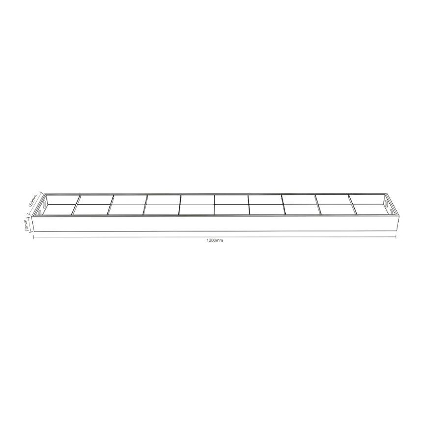 Fluorescentna svetiljka T8 2xG13/18W/230V 120 cm bela