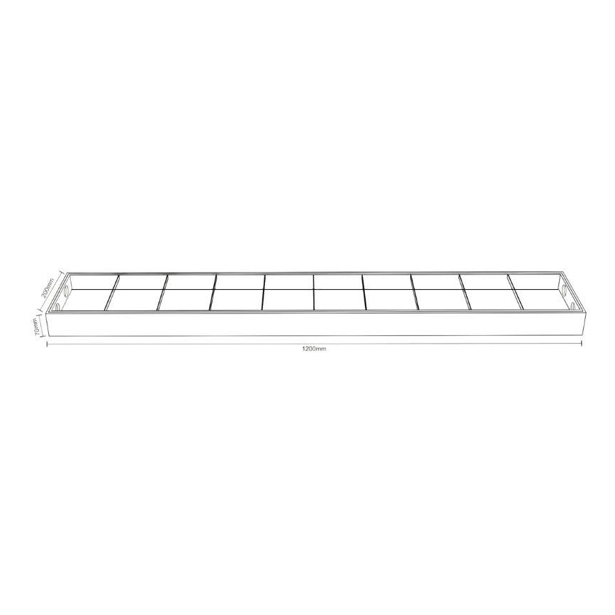 Fluorescentna svetiljka T8 2xG13/18W/230V 120 cm bela