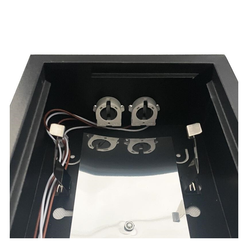 Fluorescentna svetiljka T8 2xG13/18W/230V 120 cm crna