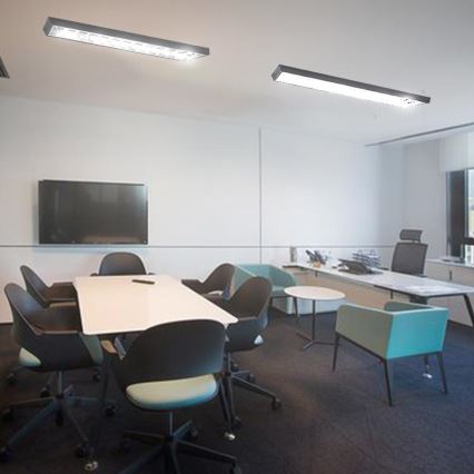 Fluorescentna svetiljka T8 2xG13/18W/230V 120 cm crna