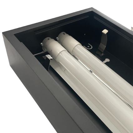 Fluorescentna svetiljka T8 2xG13/18W/230V 120 cm crna