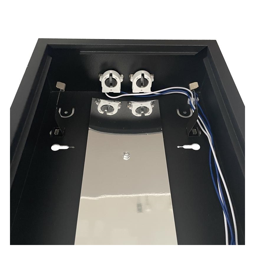Fluorescentna svetiljka T8 2xG13/18W/230V 120 cm crna