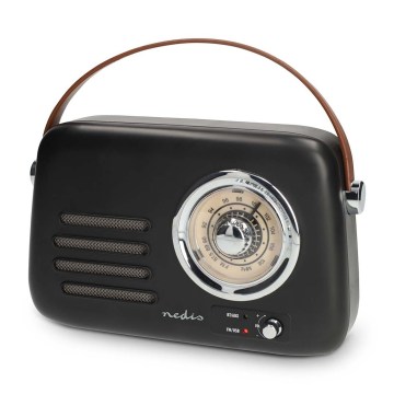 FM retro radio 3W/5V 1500 mAh