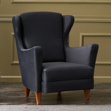 Fotelja ušak NUPI antracit