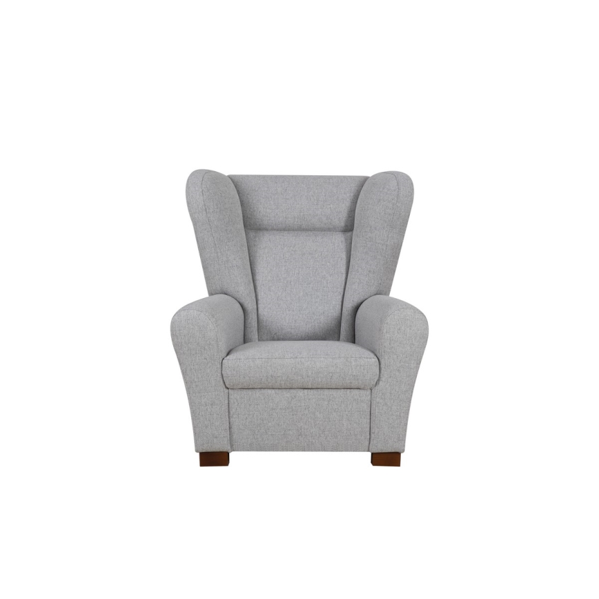 Fotelja ušak VIVA siva