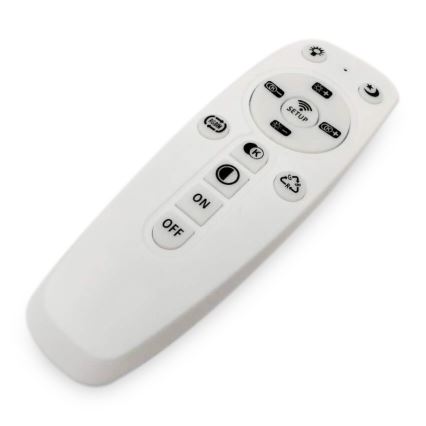 Fulgur 28853 - LED prigušiva plafonska svetiljka PAVLA LED/36W/230V + daljinski upravljač