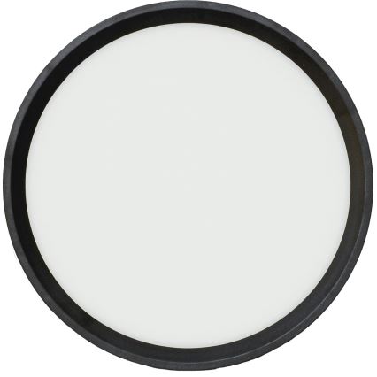 Fulgur 41811 - LED stropna svetiljka NOMY LED/18W/230V 3000/4000/6000K IP40 prečnik 23 cm crna