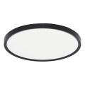Fulgur 41813 - LED plafonska svetiljka NOMY LED/32W/230V 3000/4000/6000K IP40 prečnik 40 cm crna
