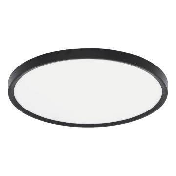 Fulgur 41813 - LED plafonska svetiljka NOMY LED/32W/230V 3000/4000/6000K IP40 prečnik 40 cm crna