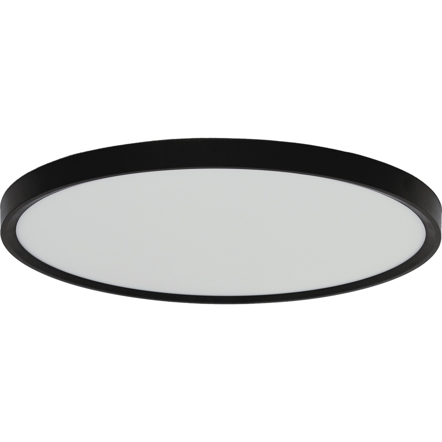 Fulgur 41813 - LED plafonska svetiljka NOMY LED/32W/230V 3000/4000/6000K IP40 prečnik 40 cm crna
