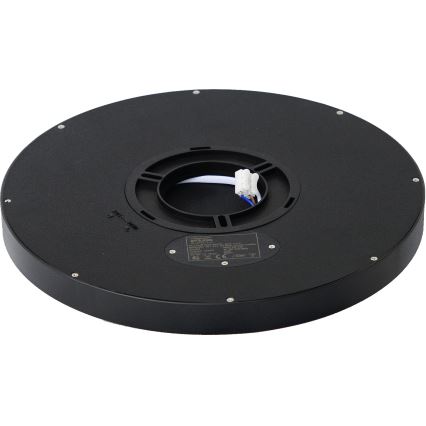 Fulgur 42362 - LED stropno svetlo NOMY LED/24W/230V 3000/4000/6000K IP40 prečnik 30 cm crna