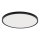 Fulgur 42364 - LED plafonsko svetlo NOMY LED/40W/230V 3000/4000/6000K IP40 prečnik 50 cm crna
