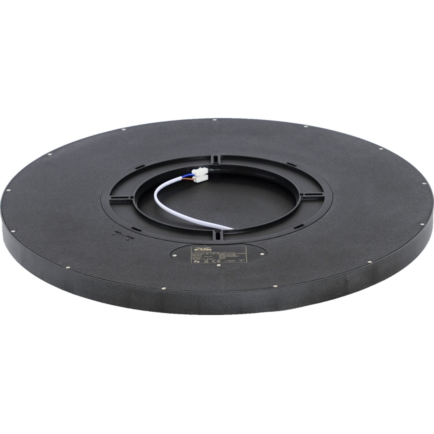 Fulgur 42364 - LED plafonsko svetlo NOMY LED/40W/230V 3000/4000/6000K IP40 prečnik 50 cm crna